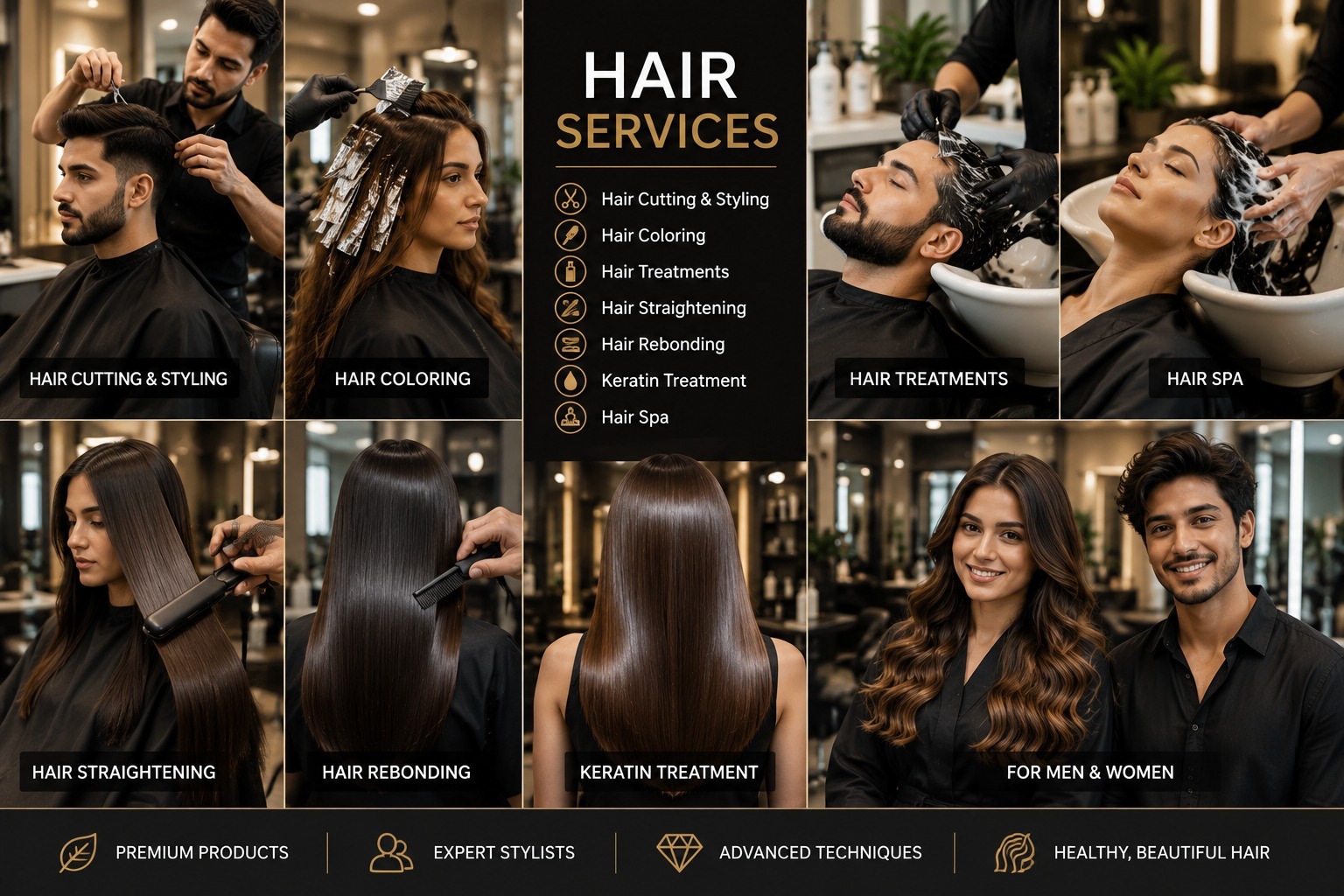 Professional Hair Cutting and Styling Services in Kandy
